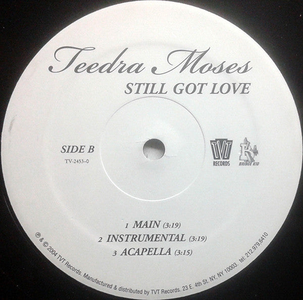 Teedra Moses : Be Your Girl (12")