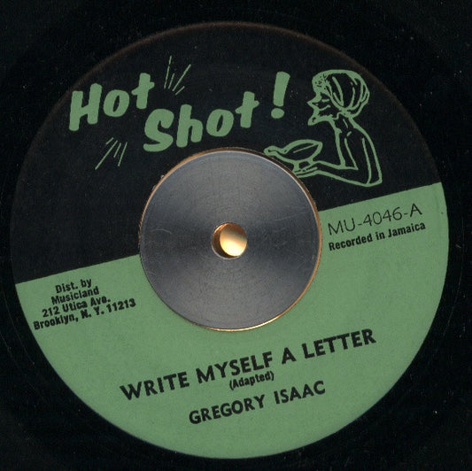 Gregory Isaacs : Write Myself A Letter (7")