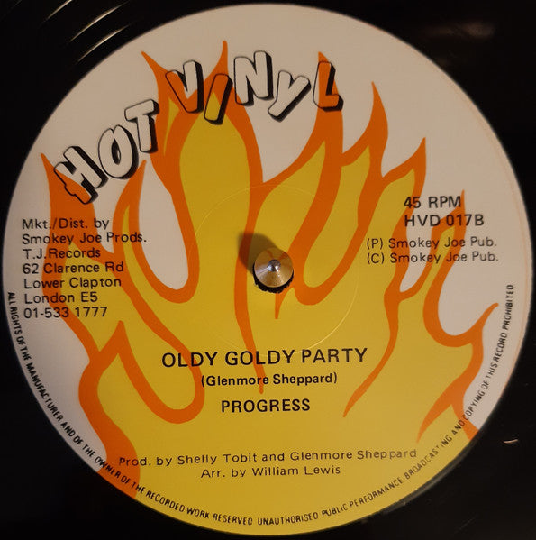 King Progress : You Getting It / Oldy Goldy Party (12", Single)