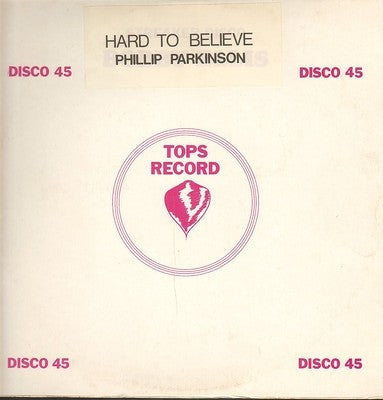 Phillip Parkinson / Twinkle Brothers : Hard To Believe / The Sweeter She Is (12")