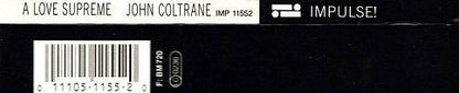 John Coltrane : A Love Supreme (CD, Album, RE, RM, Dig)