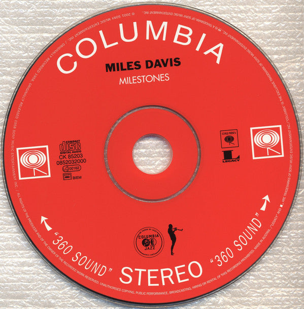 Miles Davis : Milestones (CD, Album, RE, RM)