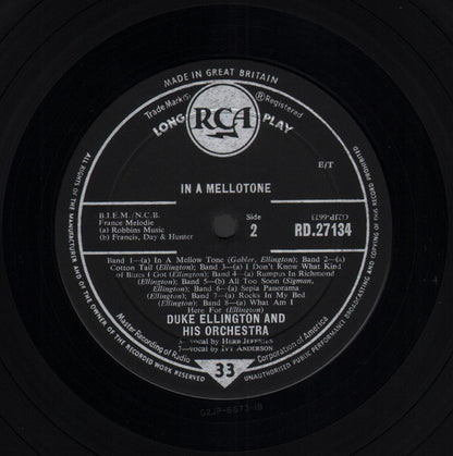 Duke Ellington And His Orchestra : In A Mellotone (LP, Comp)