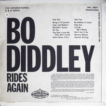Bo Diddley : Bo Diddley Rides Again (LP, Album, Mono)