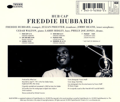 Freddie Hubbard : Hub Cap (CD, Album, RE, RM)