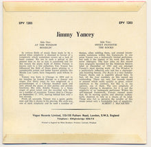 Jimmy Yancey : Jimmy Yancey (7", EP)
