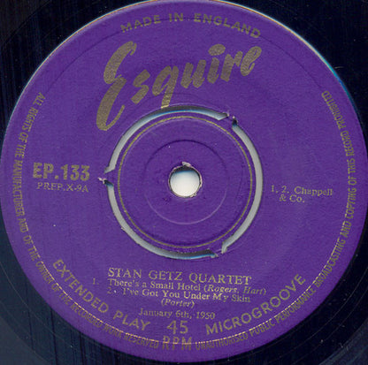 Stan Getz : In Retrospect (7", EP, Mic)