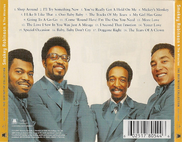 The Miracles : The Definitive Collection (CD, Comp)