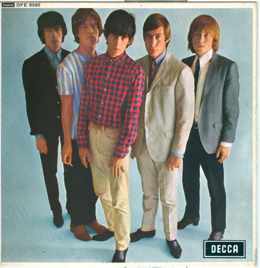 The Rolling Stones : Five By Five (7", EP, Mono, RE)