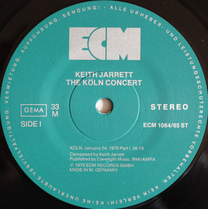Keith Jarrett : The Köln Concert (2xLP, Album, RE)