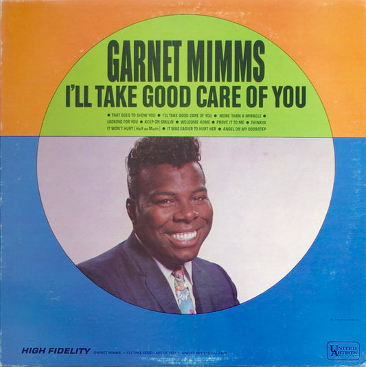 Garnet Mimms : I'll Take Good Care Of You (LP, Album, Mono, Pit)