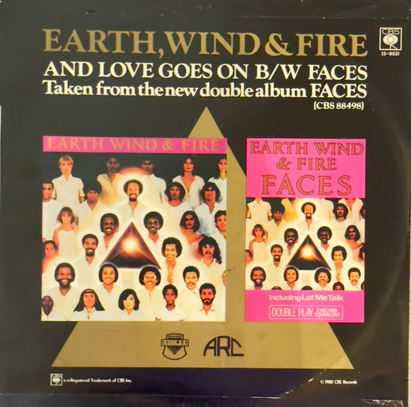 Earth, Wind & Fire : And Love Goes On (12")