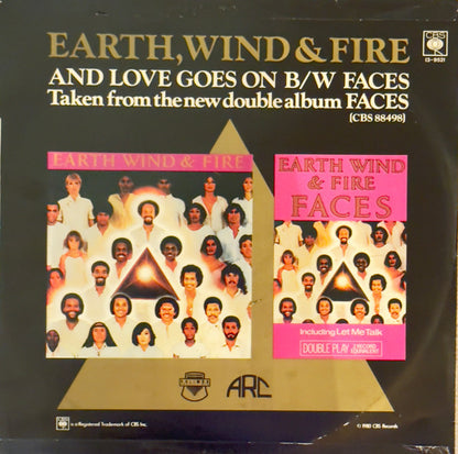 Earth, Wind & Fire : And Love Goes On (12")