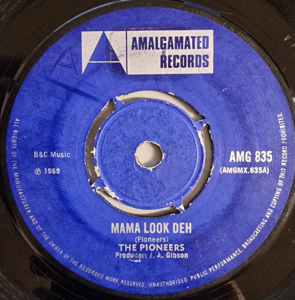 The Pioneers / The Blenders (2) : Mama Look Deh / Decimal Currency (7", Single)