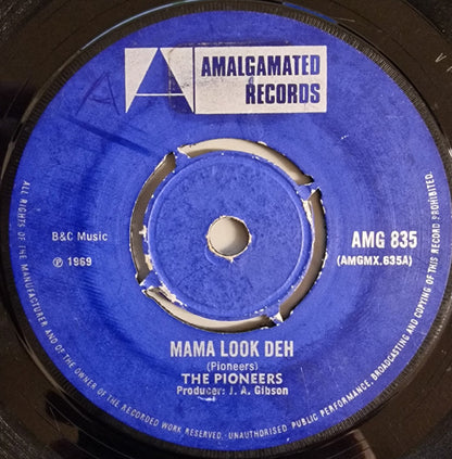 The Pioneers / The Blenders (2) : Mama Look Deh / Decimal Currency (7", Single)