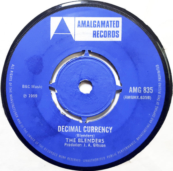 The Pioneers / The Blenders (2) : Mama Look Deh / Decimal Currency (7", Single)