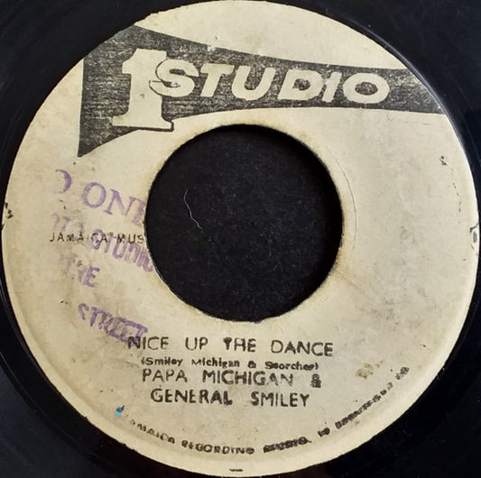Michigan & Smiley / Michigan & Smiley & Sound Dimension : Nice Up The Dance / Nice Up The Dance Pt. 2 (7")