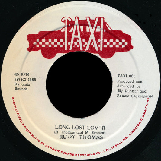 Ruddy Thomas : Long Lost Lover (7")