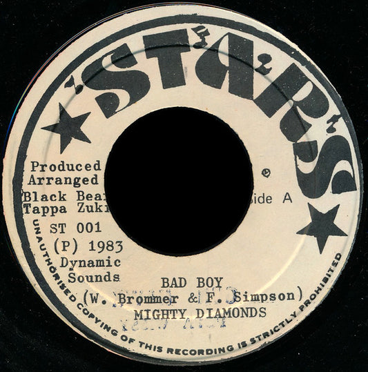 The Mighty Diamonds : Bad Boy (7")