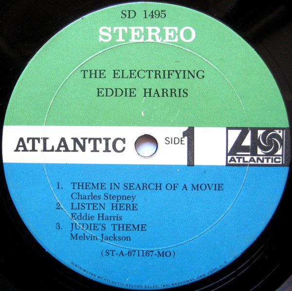 Eddie Harris : The Electrifying Eddie Harris (LP, Album, RP, MO )