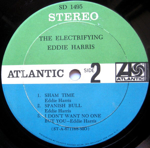 Eddie Harris : The Electrifying Eddie Harris (LP, Album, RP, MO )
