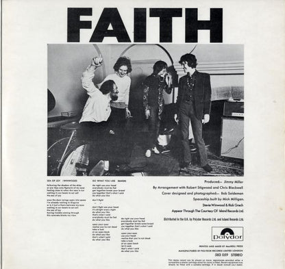 Blind Faith (2) : Blind Faith (LP, Album, Gat)