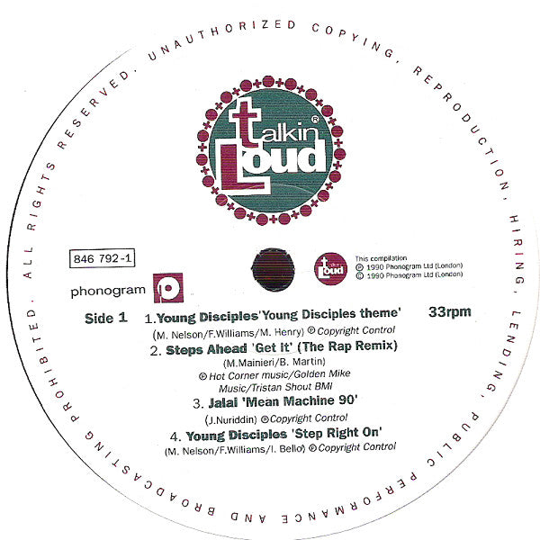 Various : Talkin Loud (LP, Comp)