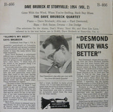 The Dave Brubeck Quartet : Dave Brubeck At Storyville: 1954 (Vol. 2) (2x7", EP)