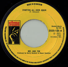 Mel & Tim : Starting All Over Again (7", Pap)
