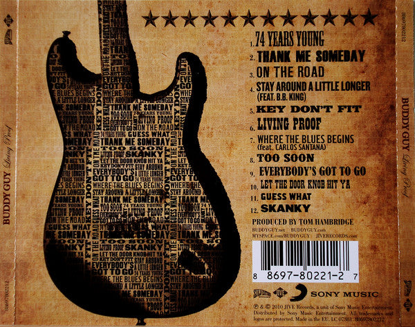 Buddy Guy : Living Proof (CD, Jew)