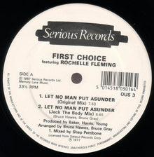 First Choice Featuring Rochelle Fleming : Let No Man Put Asunder / Let Me Down Easy (12")