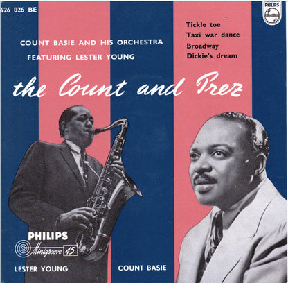 Count Basie Orchestra Featuring Lester Young : The Count And Prez (7", EP)