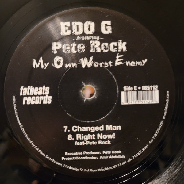 Ed O.G Featuring Pete Rock : My Own Worst Enemy (2xLP, Album)