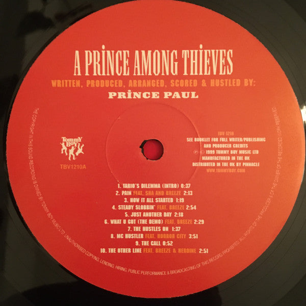 Prince Paul : A Prince Among Thieves (2xLP, Album)