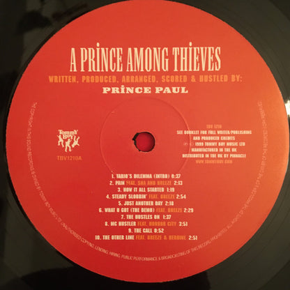 Prince Paul : A Prince Among Thieves (2xLP, Album)