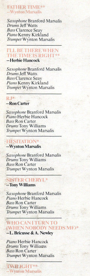 Wynton Marsalis : Wynton Marsalis (LP, Album)