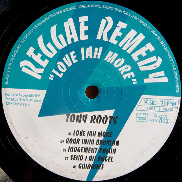 Tony Roots : Love Jah More (LP, Album)