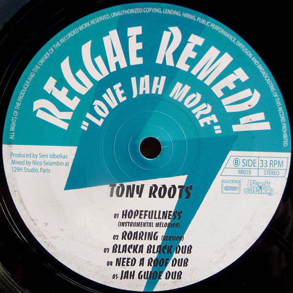 Tony Roots : Love Jah More (LP, Album)