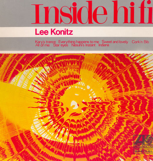 Lee Konitz : Inside Hi-Fi (LP, Album, Mono, RE)