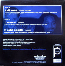 DJ Spinna & Ticklah : DJ Song (12")