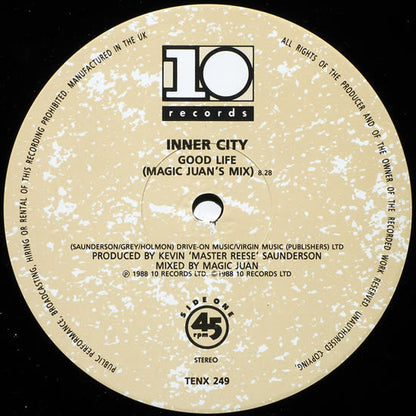 Inner City : Good Life (12", Single)