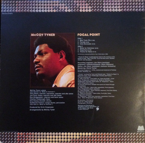McCoy Tyner : Focal Point (LP, Album)