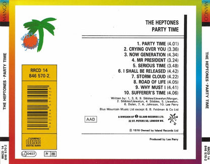 The Heptones : Party Time (CD, Album, RE)