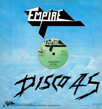 Eddie Talbot / Kings Of Kings : Lovers Quarrel / Selassie Serenade (12", Yel)