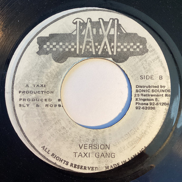 Sly & Robbie - The Taxi Gang : Iatola (7")