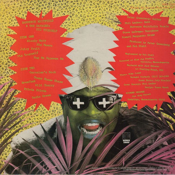 Barrence Whitfield And The Savages : Dig Yourself (LP, Album)