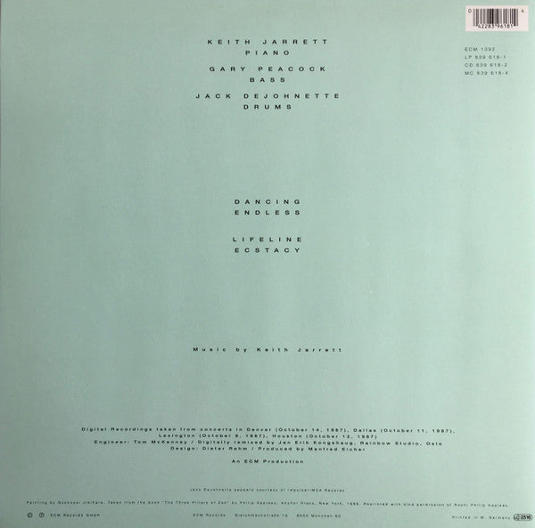 Keith Jarrett Trio : Changeless (LP, Album)