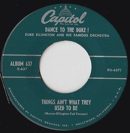 Duke Ellington And His Famous Orchestra* : Dance To The Duke! Part 2 (7")