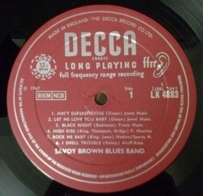 Savoy Brown : Shake Down (LP, Album, Mono)
