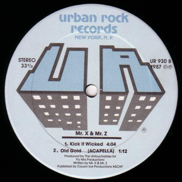 Mr. X & Mr. Z : Mr. X & Mr. Z Drink Old Gold (12")
